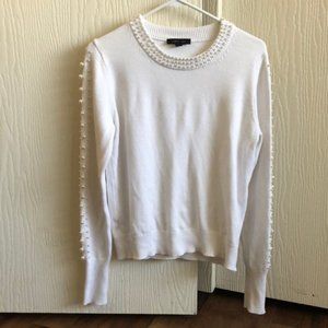 Ann Taylor pearl sweater